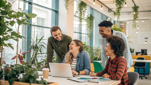 Obraz students in classroom