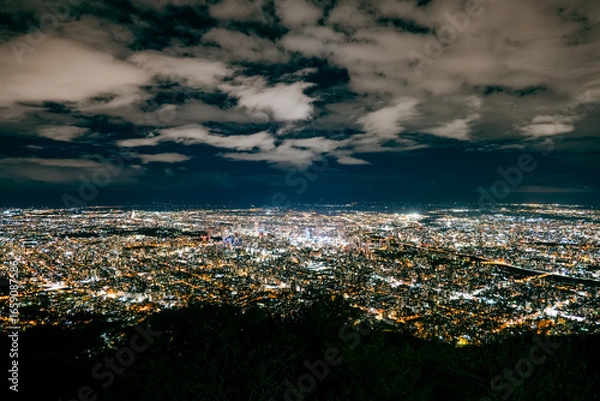 Obraz 北海道の展望台