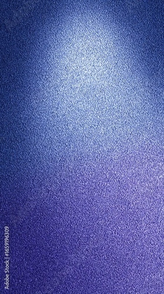 Fototapeta Textured blue background with gradient spotlight