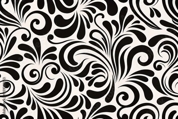 Fototapeta Floral Pattern Design