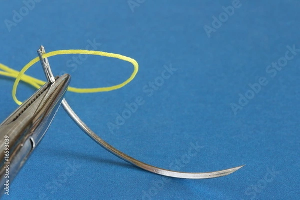 Obraz Instrument, needle and thread