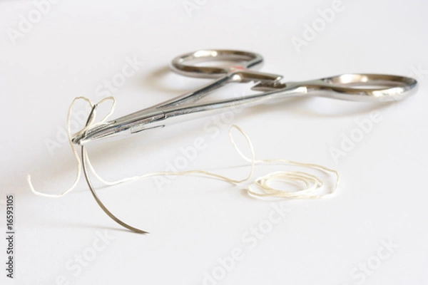 Obraz Instrument, needle and thread