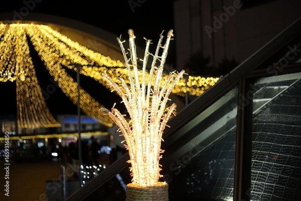 Fototapeta クリスマスのイルミネーション