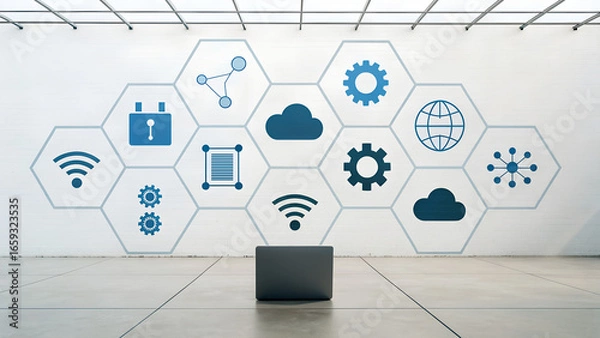 Obraz modern interior design