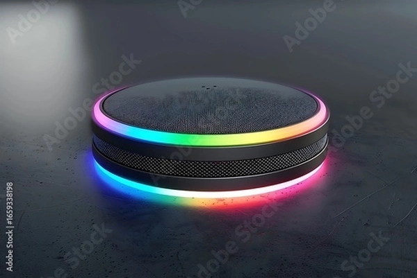 Obraz 3d lead portable speaker 