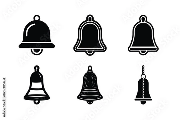 Fototapeta Best Bell icon Bundle