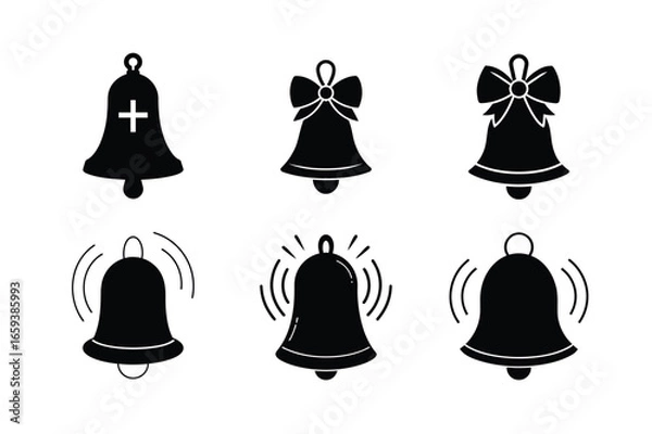 Fototapeta Best Bell icon Bundle