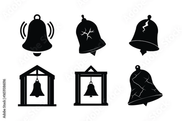 Fototapeta Best Bell icon Bundle