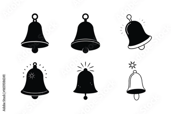 Fototapeta Best Bell icon Bundle