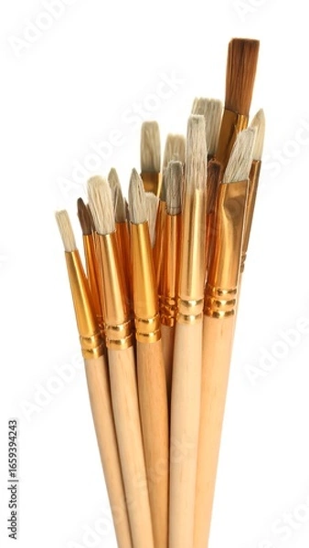 Obraz Paintbrushes in a cluster