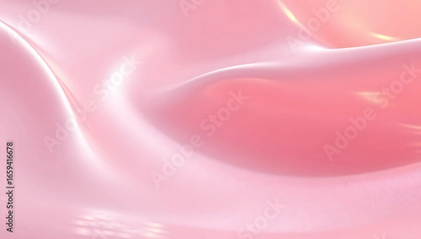 Fototapeta Dynamic fluid color gradient background, abstract KV main visual business PPT background