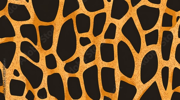 Fototapeta Tiger, Leopard, Zebra and Snake Animal Print Textures for Fashion and Textile Design background,generative ai