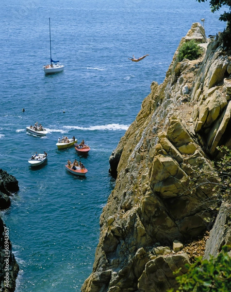 Obraz MEXICO ACAPULCO CLIFF DIVERS.