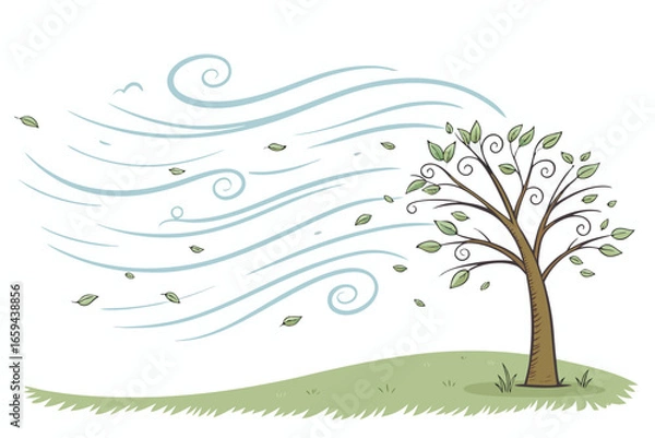 Obraz autumn landscape with trees colorful abstract pattern background. template summer concept. vector illustration	