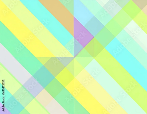 Fototapeta Pastel Geometric Abstract Design.
