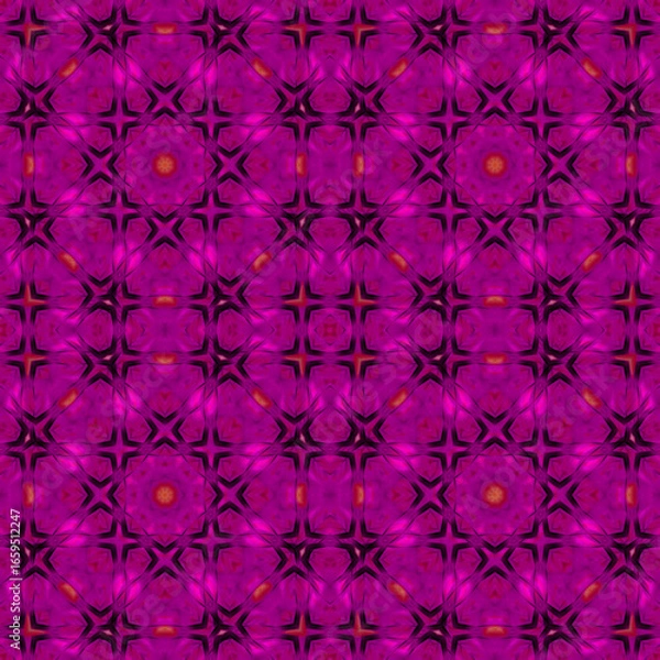 Fototapeta Seamless geometric pattern for design, web, print, batik.