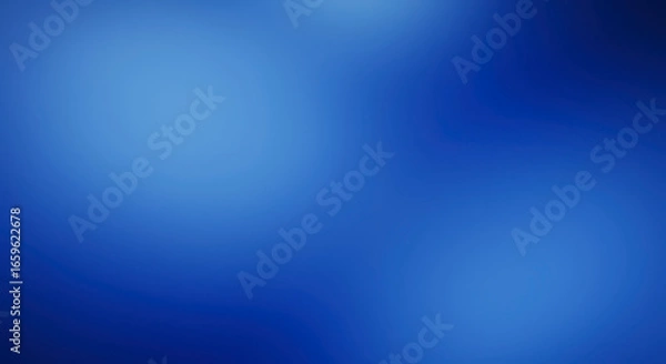 Fototapeta Abstract Gradient Blue Background Smooth Soft Focus Light Effect