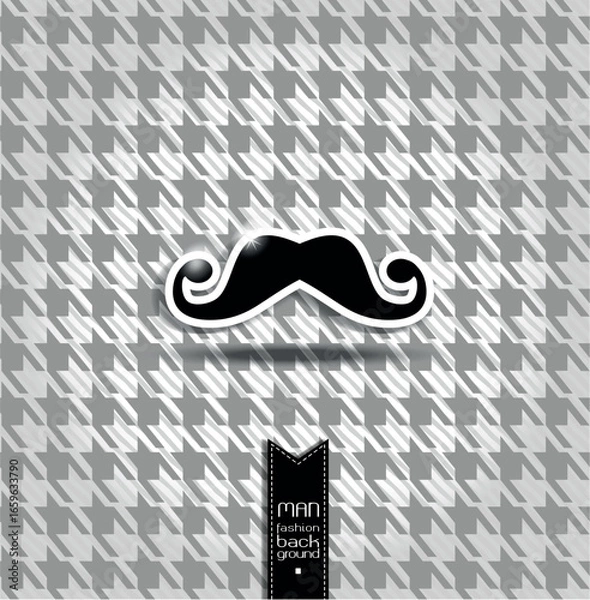 Obraz Vector stock man illustration father background