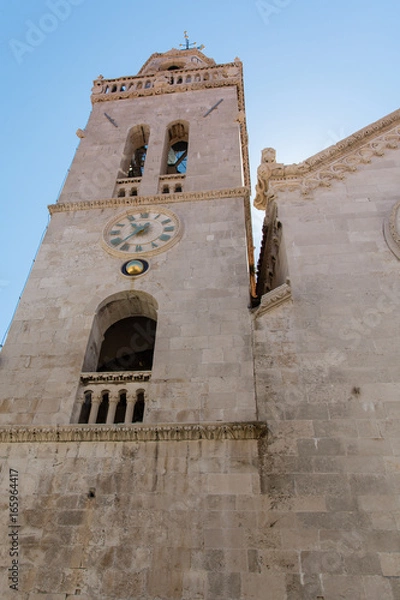 Fototapeta Cathedral of st. Mark, Korcula architecture, Croatia