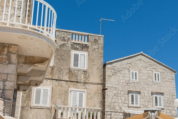 Obraz Korcula architecture, Croatia