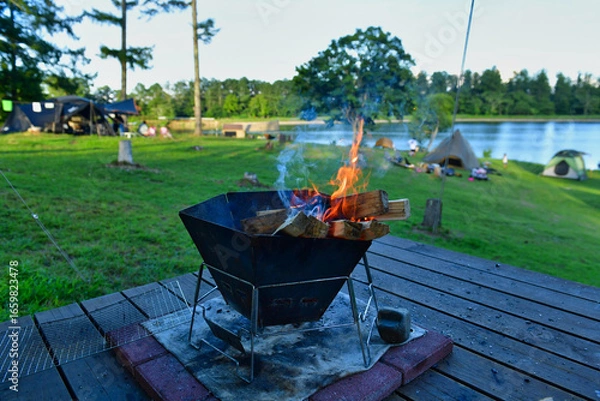 Obraz バーベキューコンロ