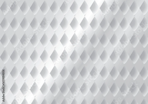 Obraz Crystal, gray abstract background