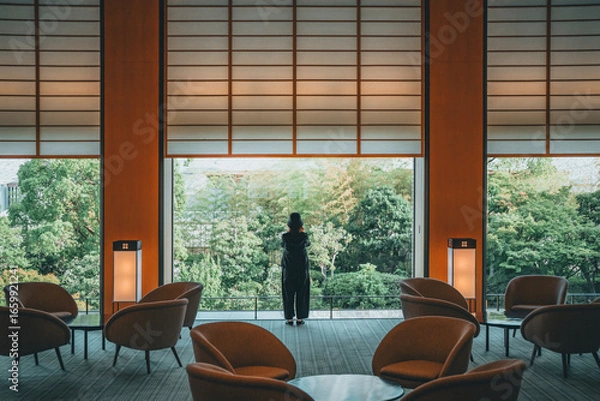 Fototapeta 호텔 로비에서