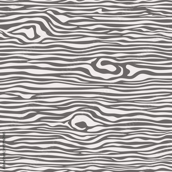 Fototapeta Seamless wooden texture. Dense lines. Abstract background.