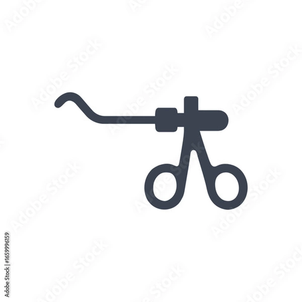 Fototapeta Endoscopic Forceps Icon