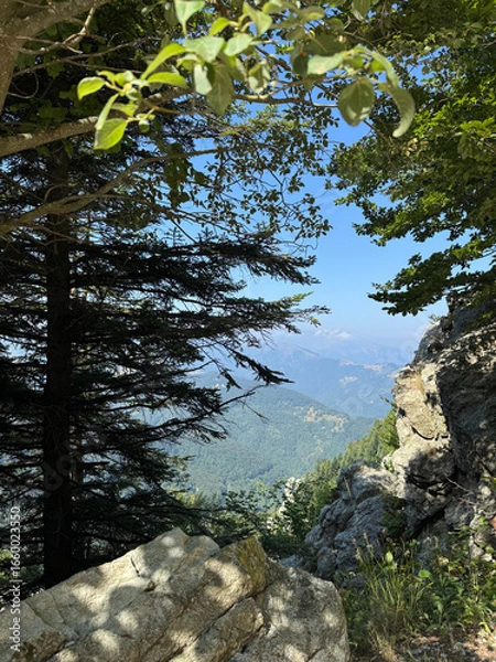 Obraz scorcio montanaro