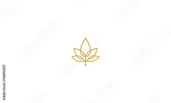 Obraz klon, liść, konopie indyjskie, luksus, logo ikony symbolu godła