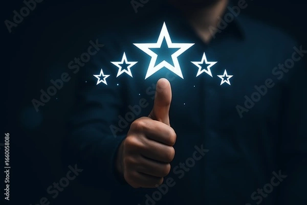 Fototapeta Customer Satisfaction and Quality Service for Business Success and Brand Reputation