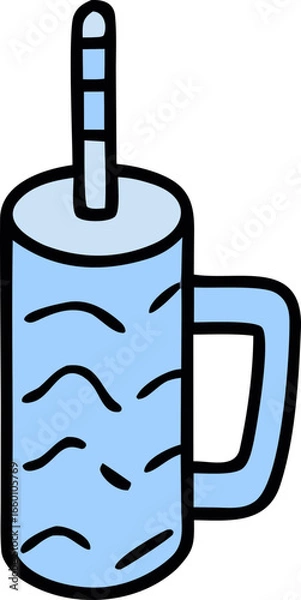 Fototapeta Iced Beverage Mug