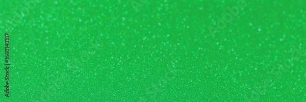 Fototapeta Green glitter bokeh circle glow blurred and blur abstract. Glittering shimmer bright luxury