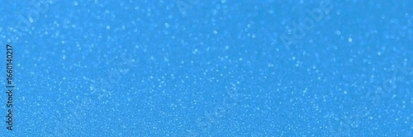 Fototapeta Blue glitter bokeh circle glow blurred and blur abstract. Glittering shimmer bright luxury