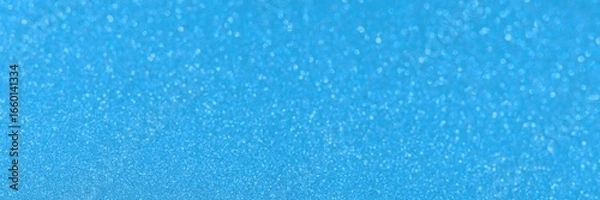 Fototapeta Blue glitter bokeh circle glow blurred and blur abstract. Glittering shimmer bright luxury