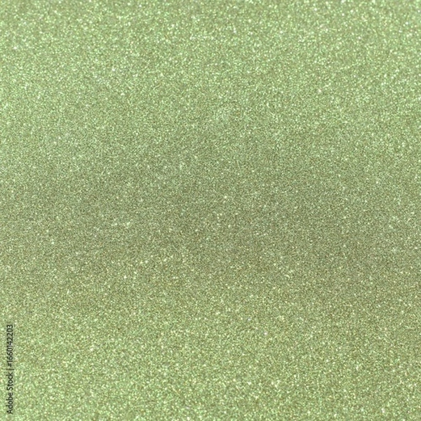 Fototapeta Green glitter bokeh circle glow blurred and blur abstract. Glittering shimmer bright luxury