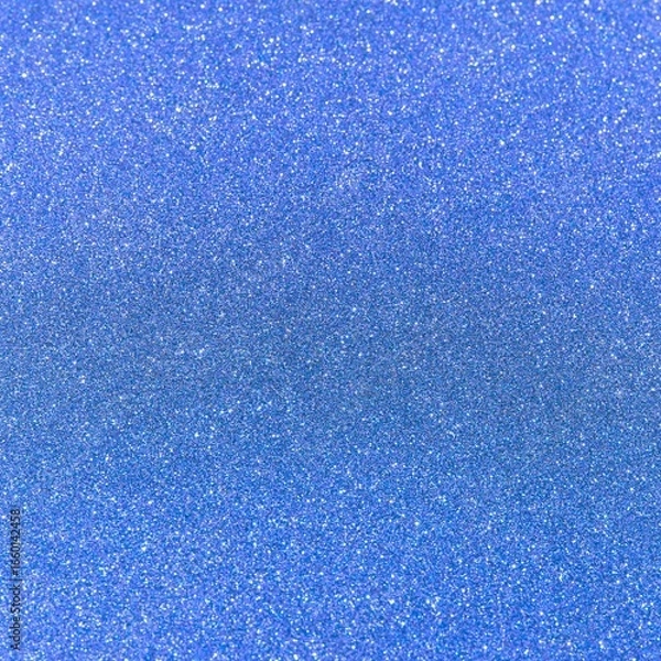 Fototapeta Blue glitter bokeh circle glow blurred and blur abstract. Glittering shimmer bright luxury