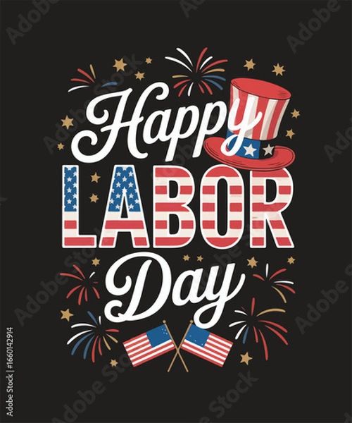 Obraz Happy labor day