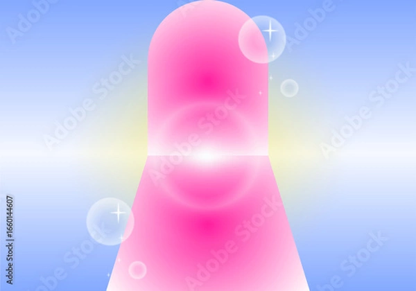 Fototapeta Shiny Display Background