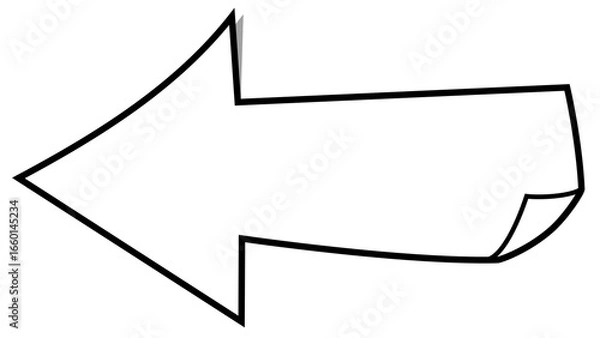 Fototapeta A Black and White Back Button