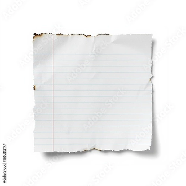 Fototapeta blank sheet of paper