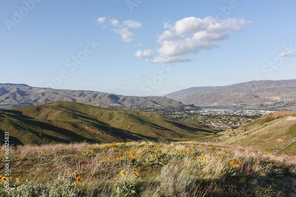Obraz Wenatchee view from foothills
