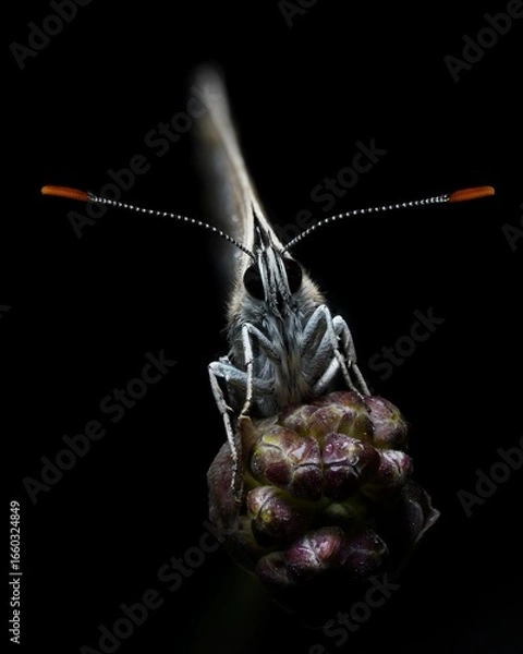 Fototapeta Grau blauer bläuling