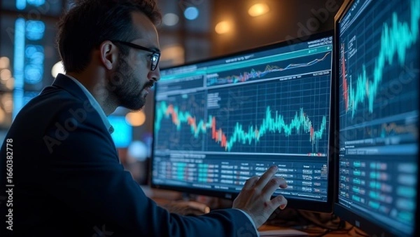 Obraz Crypto Analytics and On-Chain Data Analysis for Financial Insights