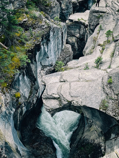Obraz waterfall in the mountains