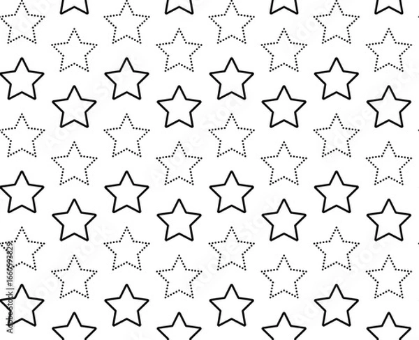 Fototapeta Star Pattern, Star Background, Star Vector, Star Wallpaper, Repeat Pattern, Geometric Pattern, Subtle Pattern, Patriotic Background, Labor Day Background, July 4th Background, USA Wallpaper, Vector