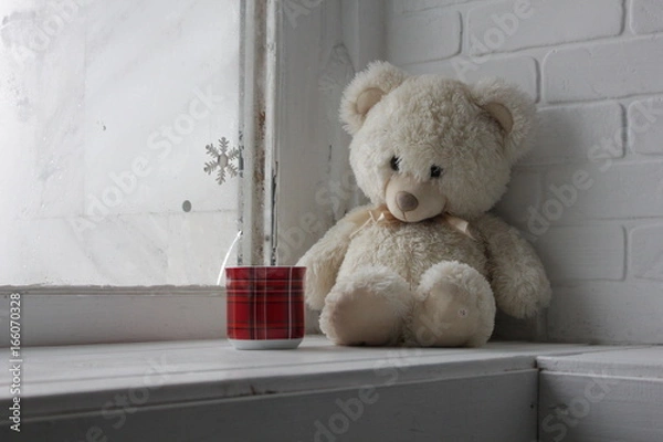 Obraz toy mug window