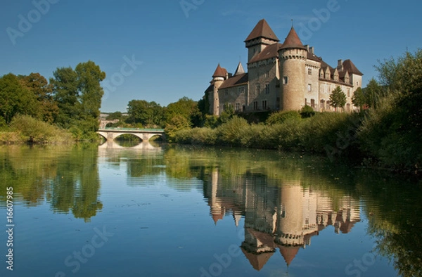 Obraz Château de Cléron, Franche-Comté