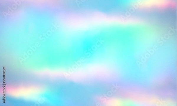 Obraz ホログラフィック・オーロラグラデーションの背景
